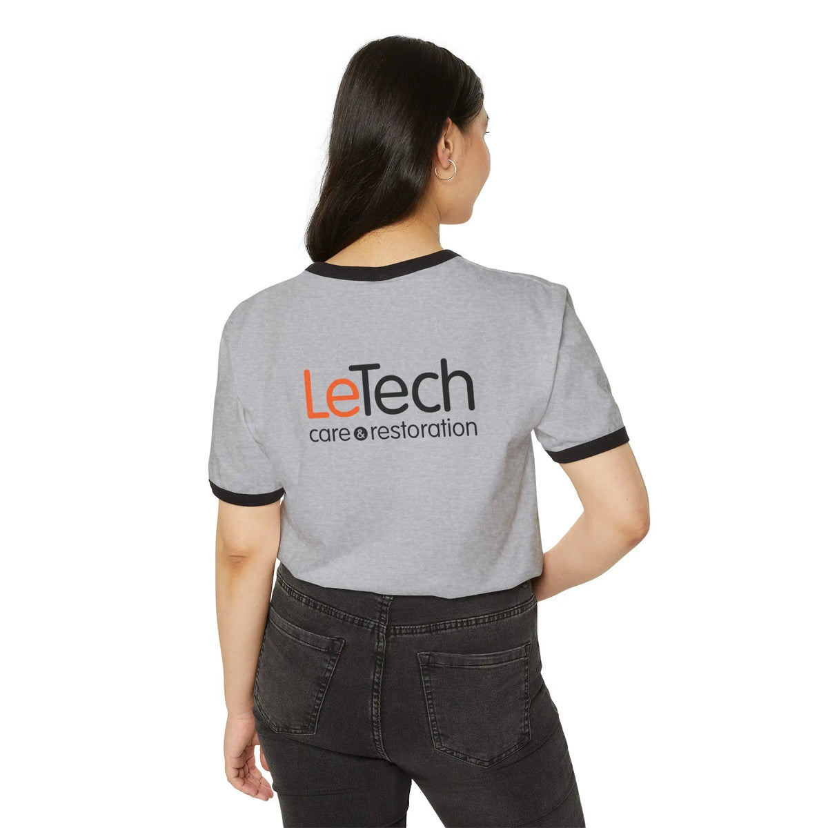 Letech Cotton Ringer T-Shirt Printify