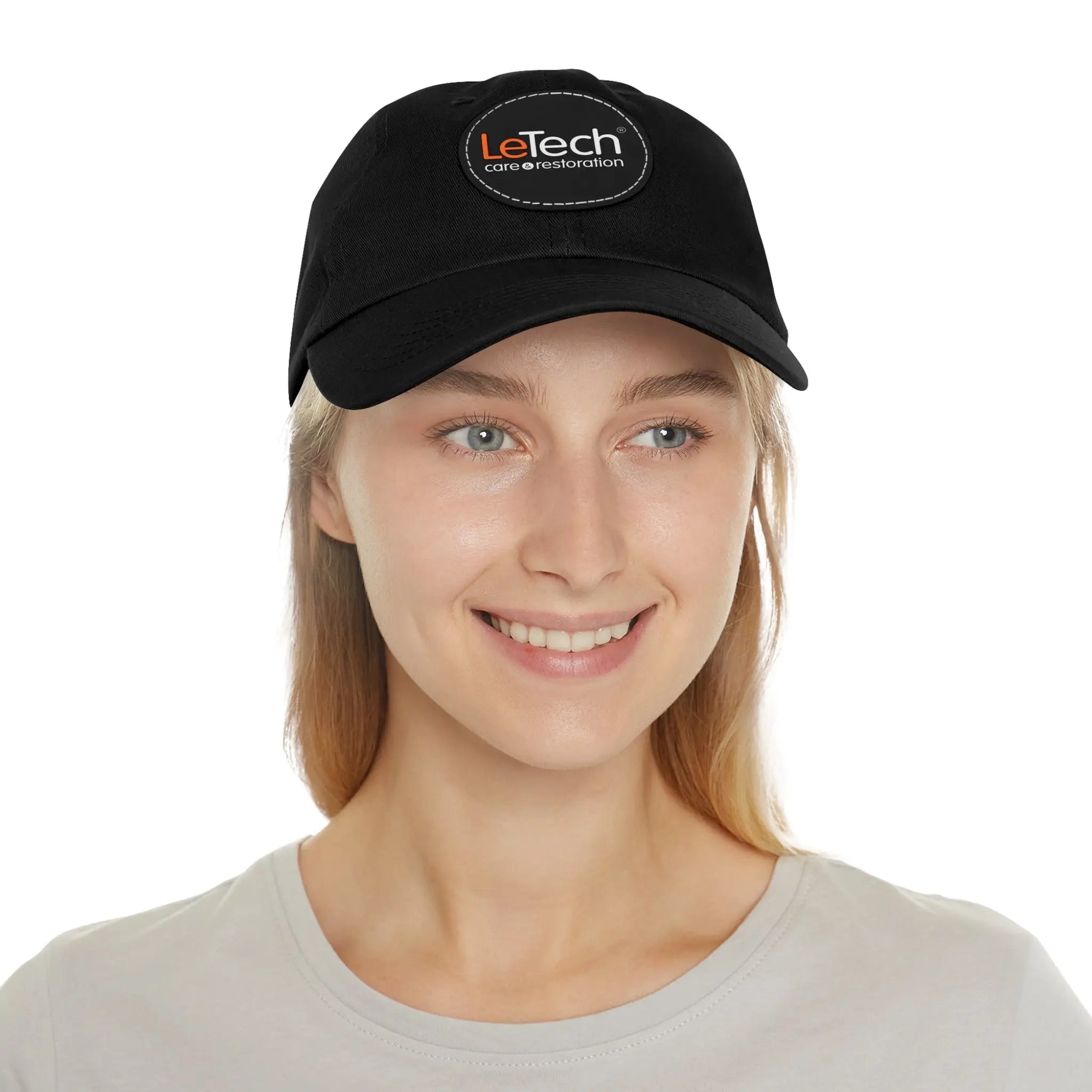Letech Hat with Leather Patch (Round) Printify
