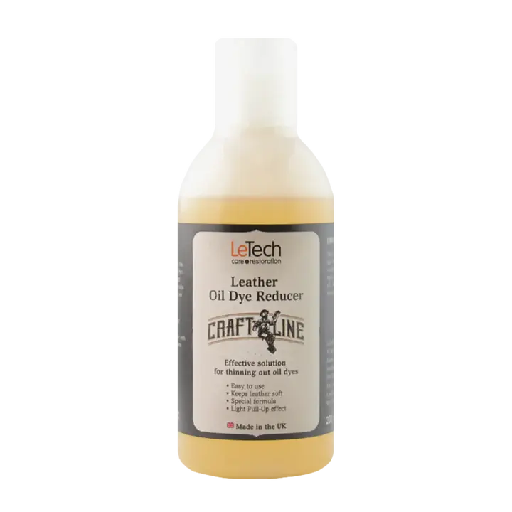 Oil dye reducer for leathercraft — LeTech