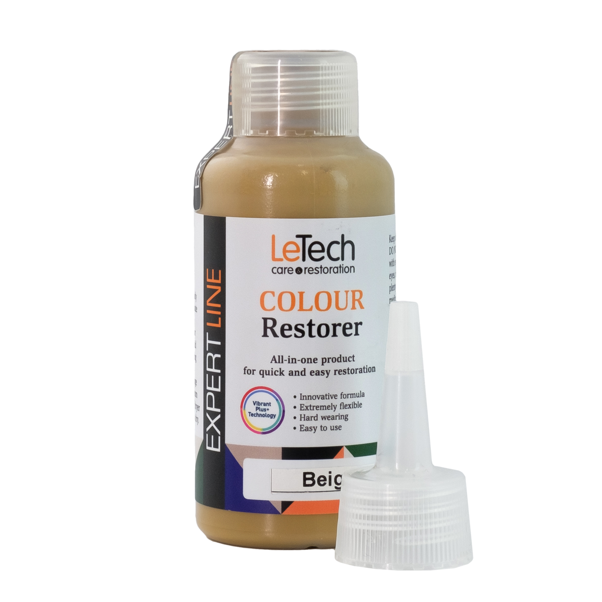 LeTech Colour Restorer Beige bottle on a white background