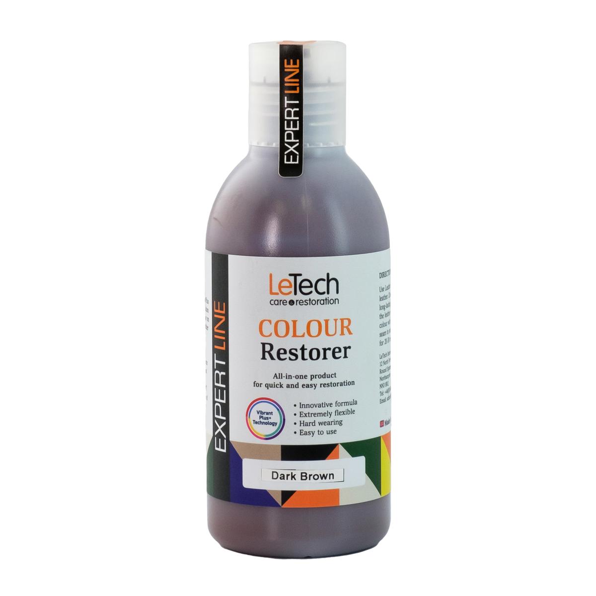 LeTech Colour Restorer bottle on a white background