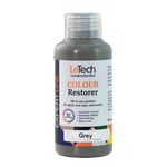 Bottle of teTech Colour Restorer for grey on a white background