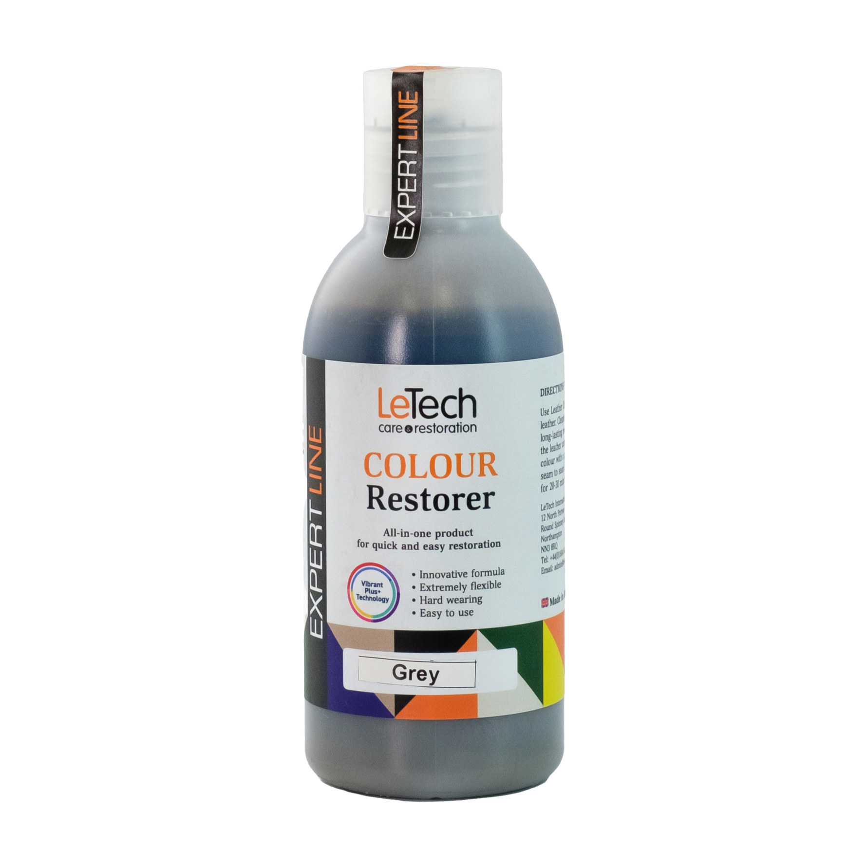 LeTech Colour Restorer Grey bottle on a white background