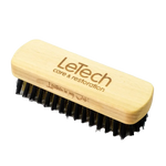 Premium wooden suede cleaning brush for delicate leather