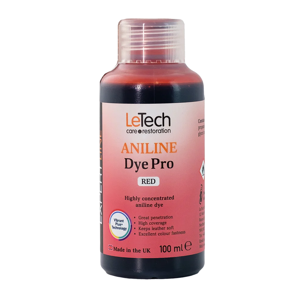LeTech Aniline Dye Pro bottle on a white background