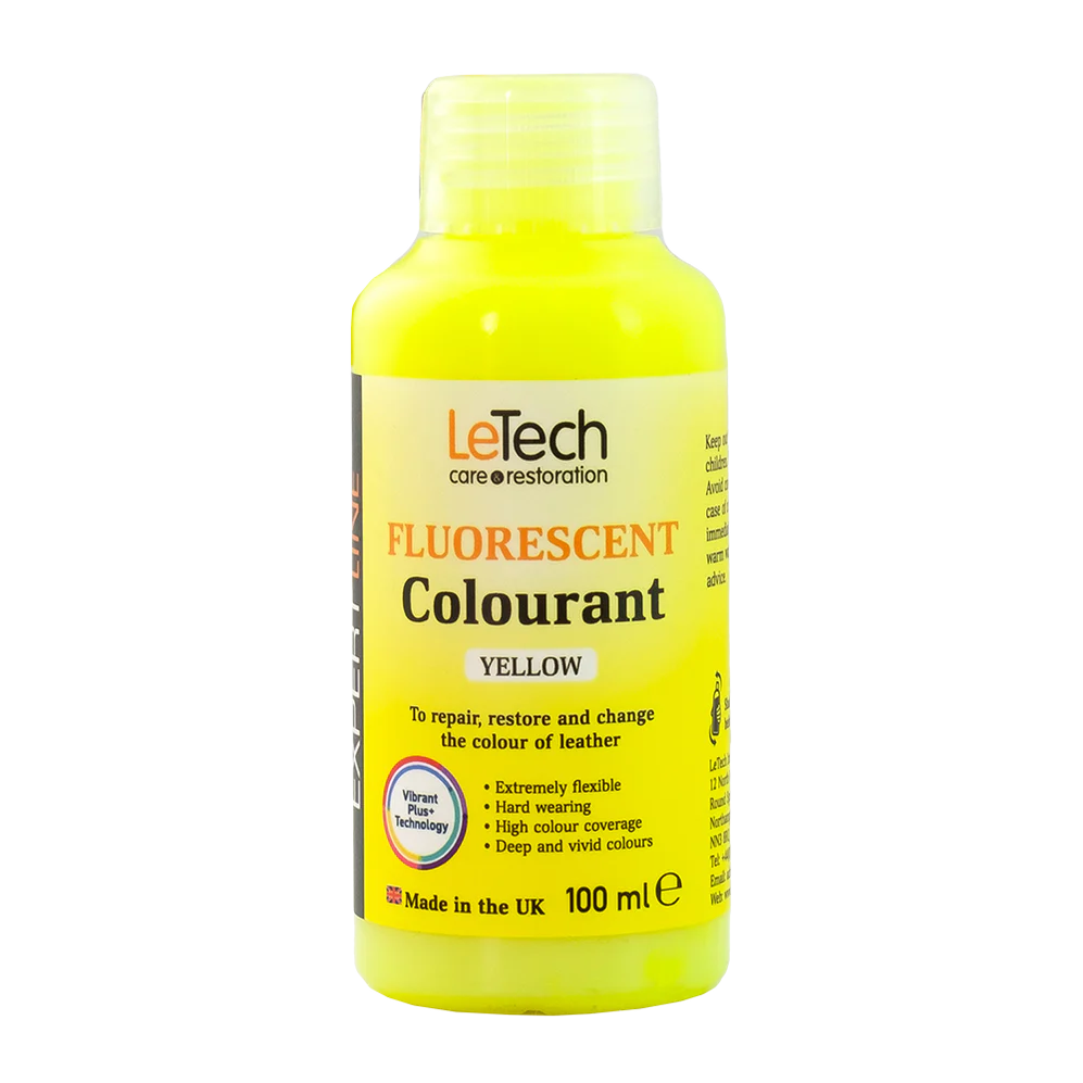 ¡Efecto fluorescente del cuero LeTech!