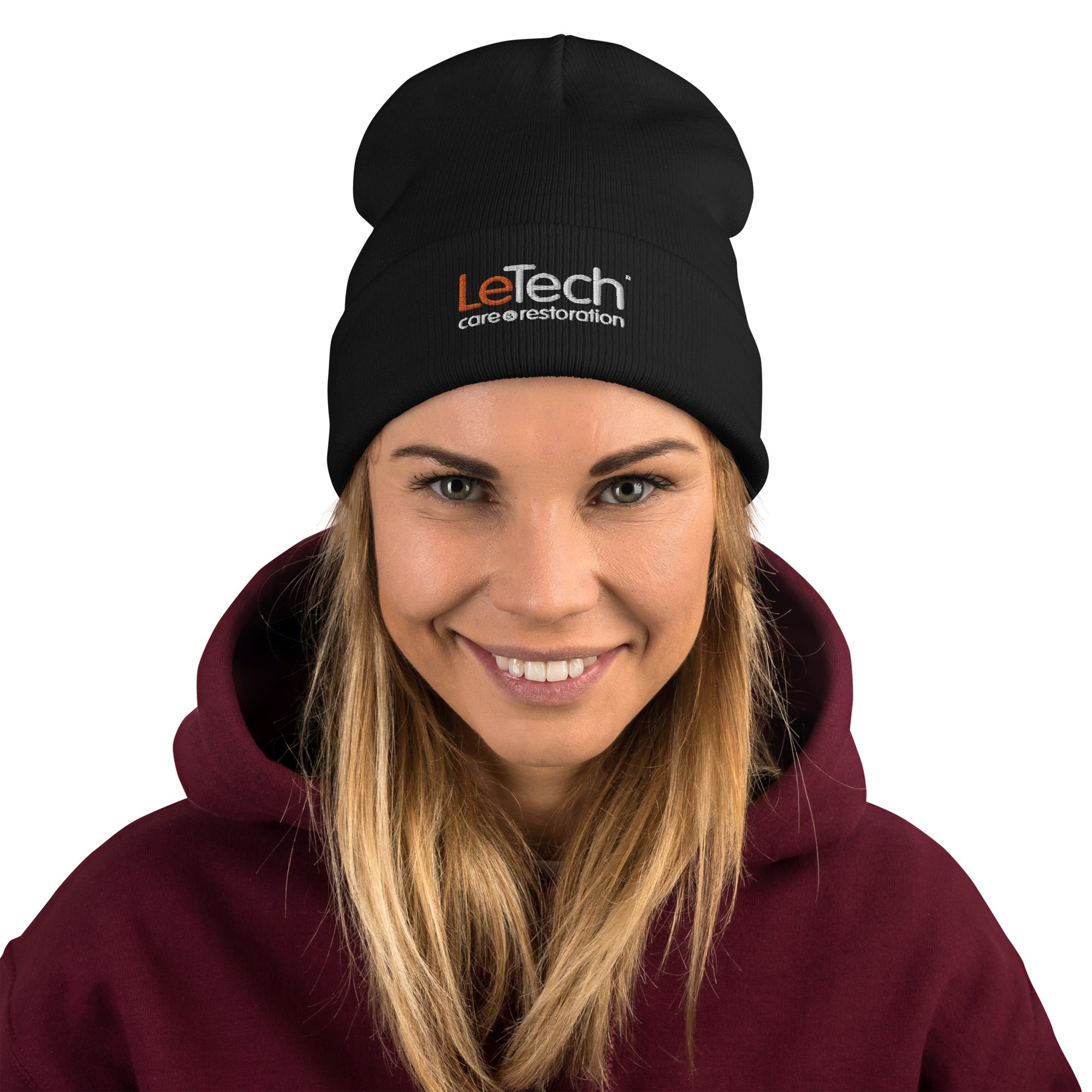 LeTech Embroidered Beanie