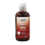 LeTech leather colourant bottle with chestnut color on a white background