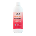 LeTech Leather Colourant bottle with raspberry flavor on a white background