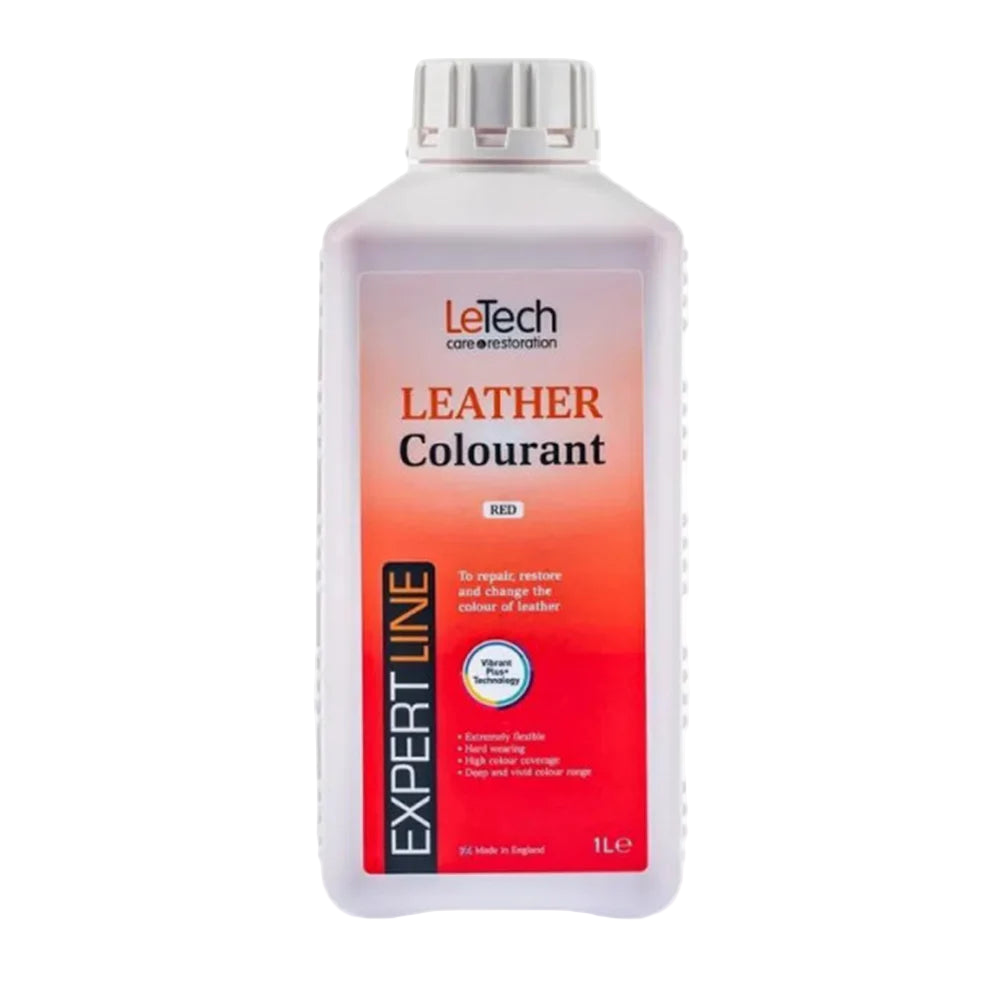LeTech Leather Colourant bottle on a white background