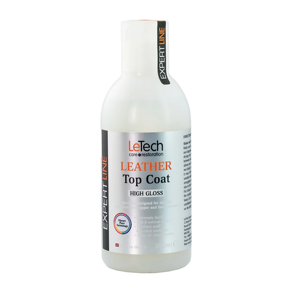 Leather Top Coat High Gloss