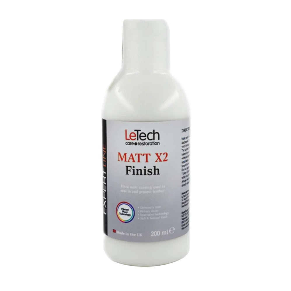 LeTech Matt X2 Finish bottle on a white background