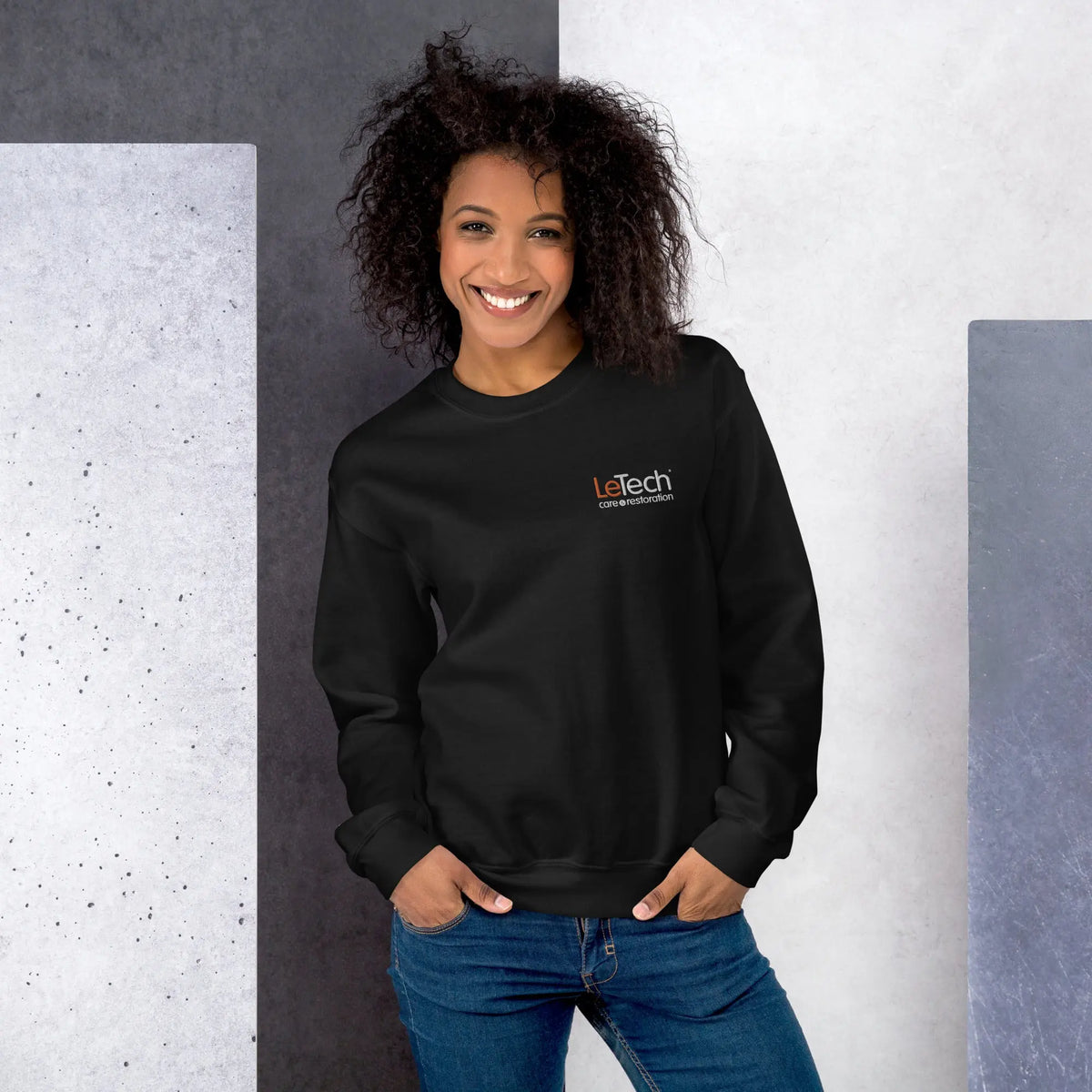LeTech unisex Sweatshirt (embroidered) LeTech USA