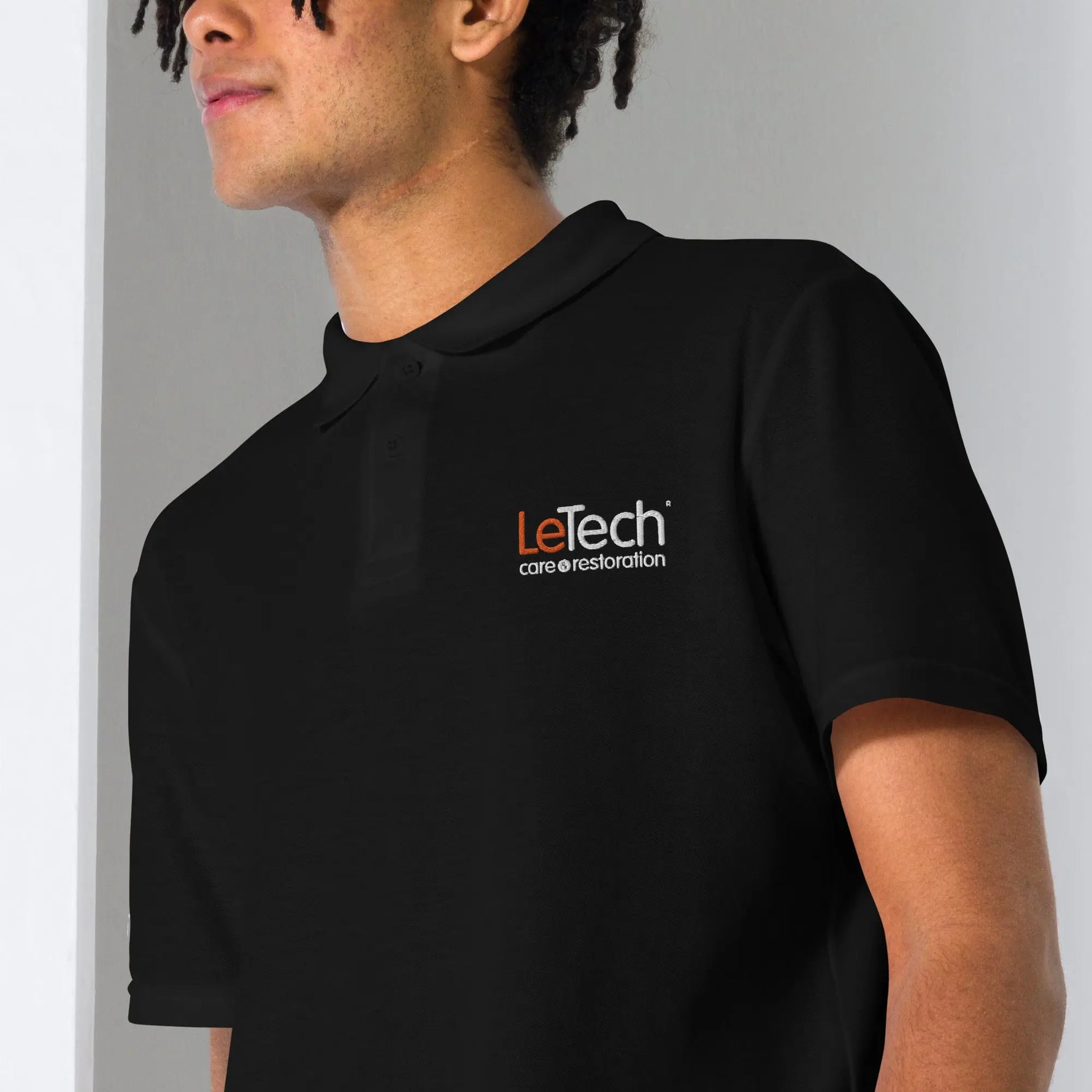 LeTech unisex pique polo shirt (embroidered) LeTech USA