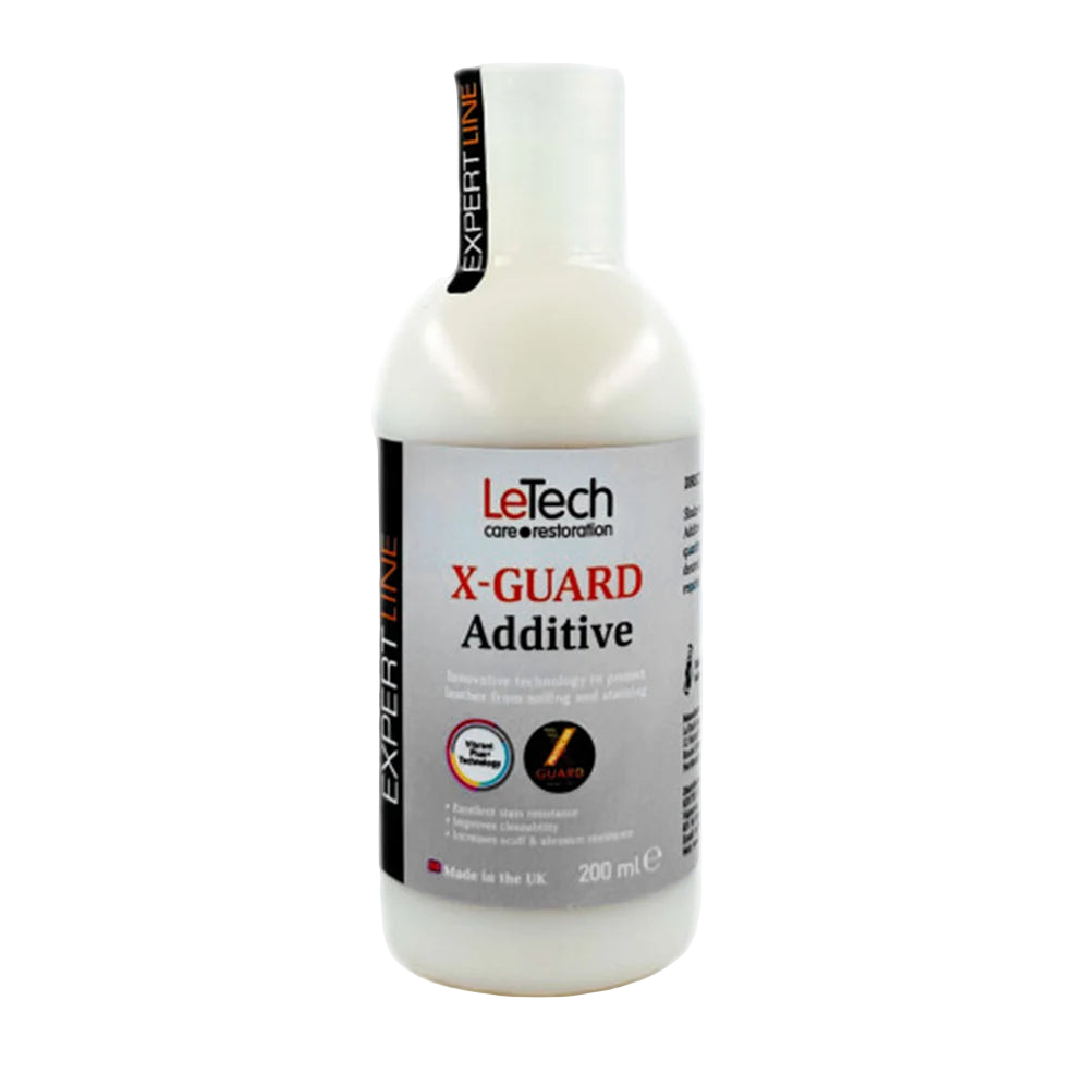 LeTech X-Guard Additive bottle on a white background